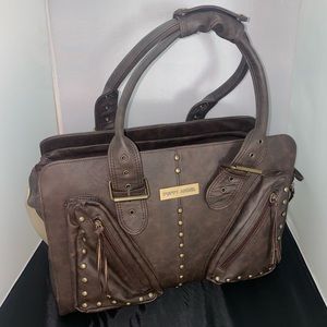 Puppy purse! Excellent condition! Brown leather